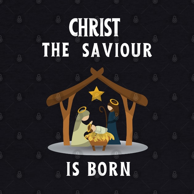 Christ the saviour is born - Christmas begins with Christ by Rubi16